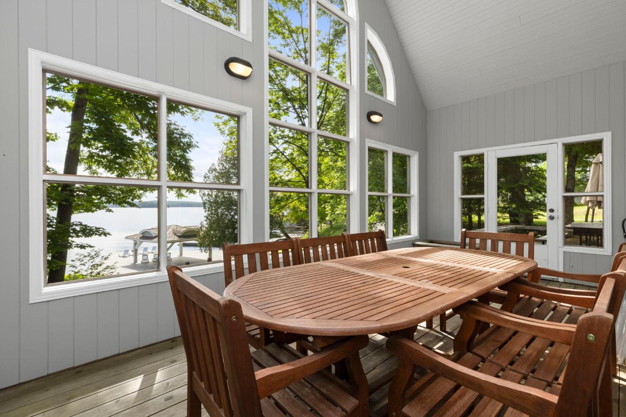 Port Cunnington Lodge Dwight المظهر الخارجي الصورة