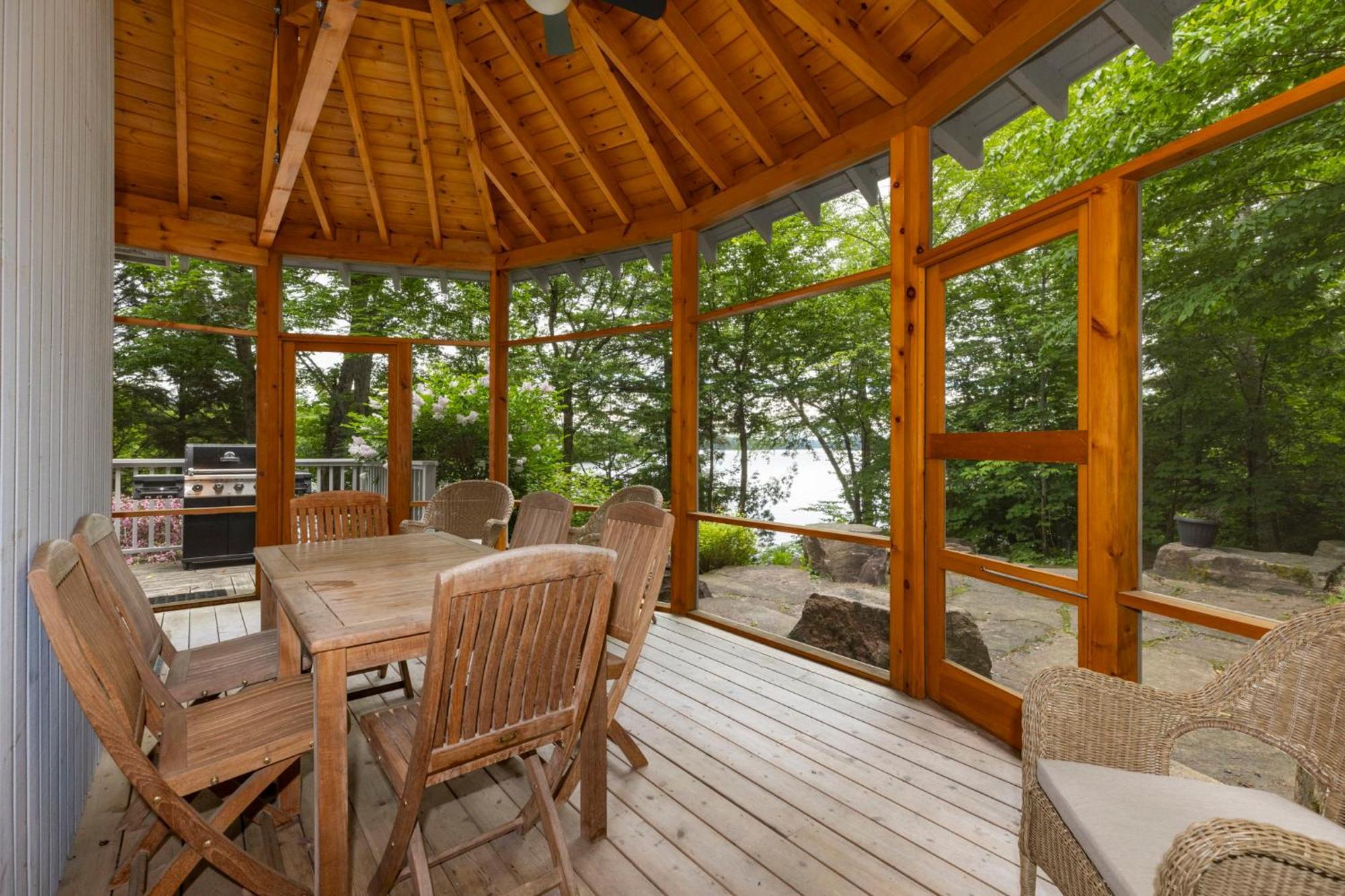 Port Cunnington Lodge Dwight المظهر الخارجي الصورة
